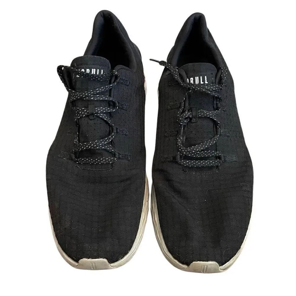 NOBULL Unisex Ripstop Runner 12M/12.5W Black Gray Athletic Gym Shoes Sneakers